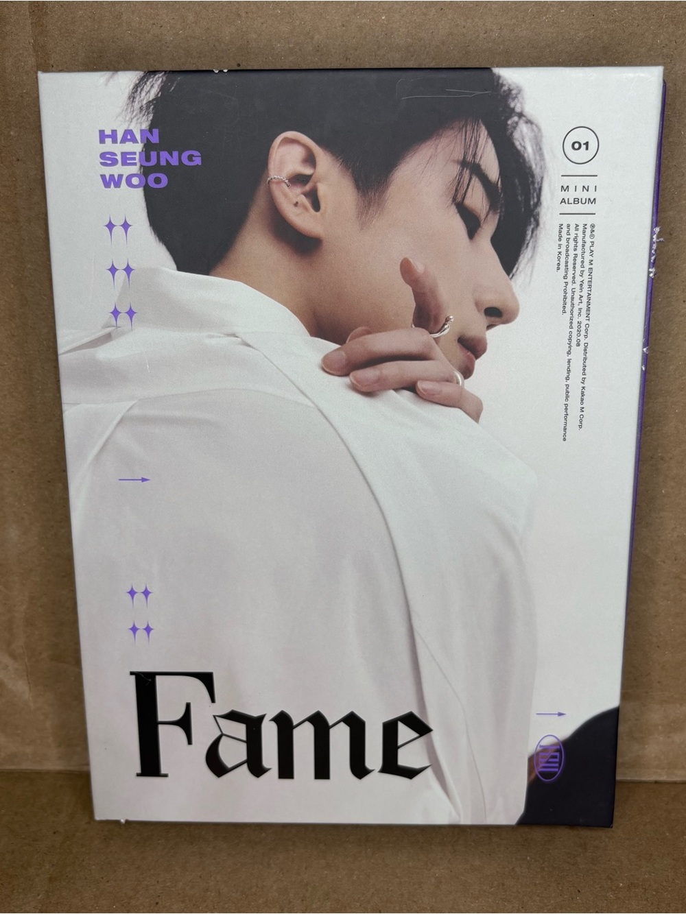Han Seung Woo Fame 1st Mini SEUNG Version Album
